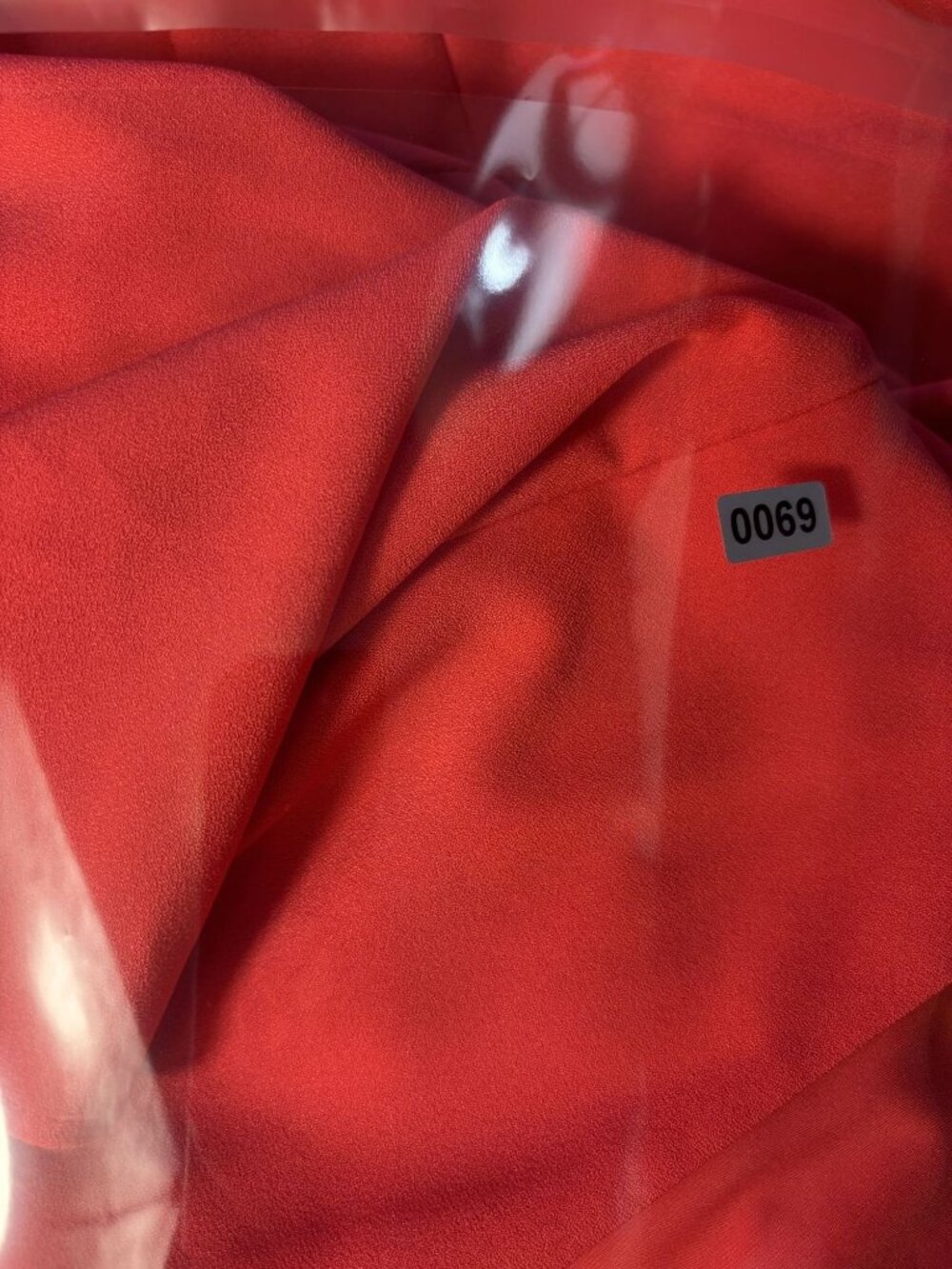 Preston & York Jumpsuit Red Hue (Lipstick) Flutter Sleeves Tie Waist & V-Neck - Picture 16 of 16